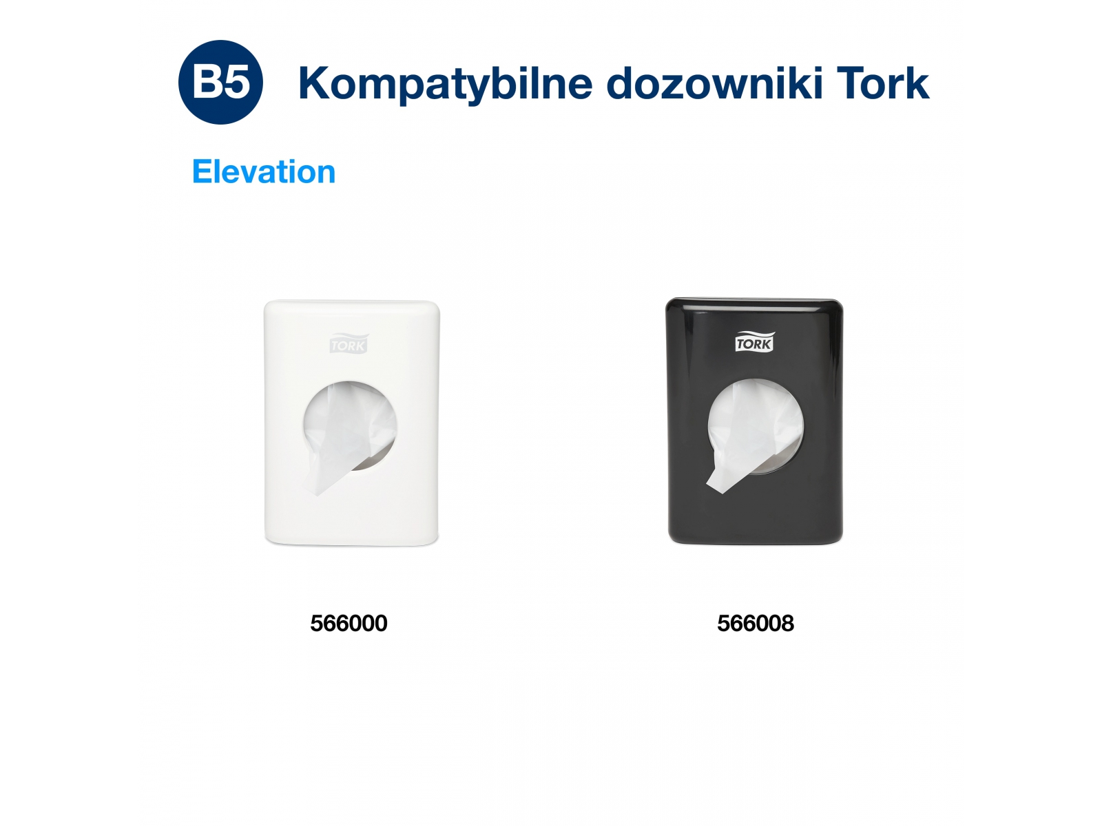 Woreczki sanitarne TORK 204041 25szt.